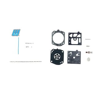 Original Walbro Reparatursatz passend für wenige BOMAG BT60/4 Stampfer mit Honda GX100 Motor und HDA-275B Vergaser