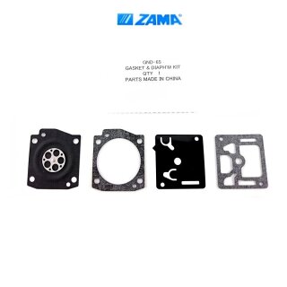 Original ZAMA Membransatz passend für einige Husqvarna 340, 345, 350, 351, 353  MIT C3 VERGASER