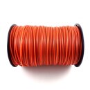 3,0 mm x 240 m Rolle - CYCLONE ALU Profi Trimmerfaden - 6-Kant (Stern) Nylonfaden orange