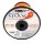 3,0 mm x 240 m Rolle - CYCLONE ALU Profi Trimmerfaden - 6-Kant (Stern) Nylonfaden orange