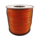 2,7 mm x 240 m Rolle - CYCLONE ALU Profi Trimmerfaden - 6-Kant (Stern) Nylonfaden orange