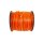 2,7 mm x 240 m Rolle - CYCLONE ALU Profi Trimmerfaden - 6-Kant (Stern) Nylonfaden orange