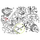 Original Wolf / MTD Kupplungszug 6150445 - 98cm -...