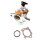 Vergaser (manueller Choke) passend für Vergl.Nr: Briggs & Stratton 498965 ; 494216 ; 493422 ; 494971 - Quantum Schwimmervergaser