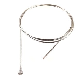 Bowdenzug Seil 125 cm - Ø 1,5 mm - mit Zylindernippel 6x4 mm