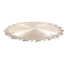 Hartmetall Kreissägeblatt - 20 Zähne - 250 mm x 1,8 mm - Zentralbohrung 25,4 mm - für Freischneider