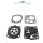 Original Tillotson Membransatz passend für wenige STIHL 041 AV, 045, 056, FS410 - mit HS-118B / HS-138B Vergaser