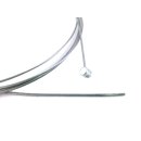 Bowdenzug Seil 250 cm - &Oslash; 1,5 mm - mit Tonnennippel 6x5,5 mm