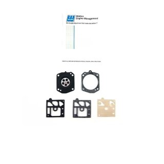 Original Walbro Membransatz passend für einige STIHL 029, 046, MS270, MS280, MS361, MS441 mit HD Vergaser z.B. HD-19