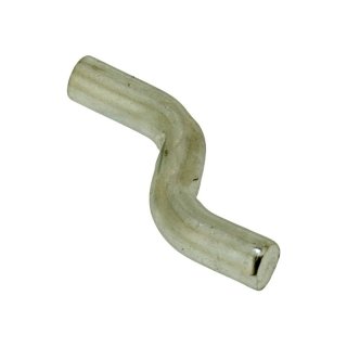 Z-Form Bowdenzug Endstück  zum aufpressen - für Zug Durchmesser bis ca. 1,55 mm