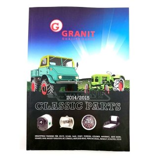 GRANIT Classic Parts 2014 / 2015 - Ersatzteilkatalog f&uuml;r Oldtimer Schlepper, Traktoren