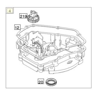Original Briggs & Stratton 793509 Ölwanne inkl. Dichtung