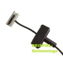 SET: Startergriff mit Metalleinlage inkl. Starterseil L: 2,3 m x DM: 4,5 mm - für Rasenmäher / Motorgeräte
