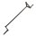 44,5 cm Makita HINTERACHSE 165669-8 - nur für  43cm AKKU Rasenmäher DLM-431 ; DLM432 ; BLM430 ; LM430D - ersetzt Dolmar Vergl.Nr: 660165669