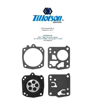 Reparatursatz ersetzt Tillotson RK-32HK für Vergaser Typ HK für Jonsered Motorsäge 410, 450, 525