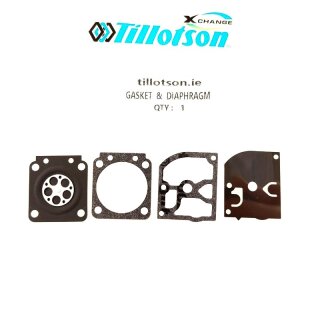 Original Tillotson Xchange Membransatz passend für wenige STIHL FS55 nur mit ZAMA C1Q-S58 / C1Q-S66 Vergaser