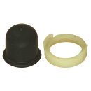 Primer lang mit Loch, schwarz - passend für...