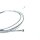 Bowdenzug Seil 200 cm - &Oslash; 1,9 mm - mit S-Haken und Kugelnippel / Rundnippel