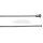 Bowdenzug Seil 190 cm - &Oslash; 1,8 mm - mit Flaschennippel