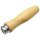 Feilenheft Holz universal 100 mm, Feilengriff Weißbuche - für rund und Flachfeilen, alle Größen Sägekettenfeilen