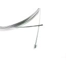 Bowdenzug Seil 225 cm - &Oslash; 1,2 mm - mit Zylindernippel 3x4 mm