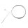 Bowdenzug Seil 250 cm - &Oslash; 1,5 mm - mit Ring&ouml;se innen 6,35 mm