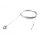 Bowdenzug Seil 250 cm - &Oslash; 1,5 mm - mit Ring&ouml;se innen ca. 6,5 mm