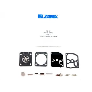 Original Zama RB-85 Reparatursatz C1Q Vergaser - passend für STIHL Vergl.Nr.: 41371200604, 41371200602