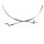 SET - Bowdenzug Seil 200 cm - Ø 1,5 mm - mit S-Haken und 9 x 6 mm Schraubnippel