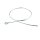 Bowdenzug Seil 200 cm - Ø 2,5 mm - mit Ringöse innen 6,5 mm