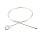 Bowdenzug Seil 200 cm - Ø 3 mm - mit Ringöse innen 6 mm
