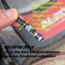 Zündkerzenstecker ersetzt Briggs & Stratton 793351 ; 792597 - nur für Zündkerzen mit SAE Anschluss / Zündkabel zum eindehen