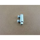 Schraubnippel mit Doppelbefestigung (2x M5 Schraube) - für Bowdenzug / Seilzug bis Ø 3,0 mm