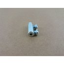 Schraubnippel mit Doppelbefestigung (2x M5 Schraube) - für Bowdenzug / Seilzug bis Ø 3,0 mm