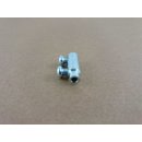 Schraubnippel mit Doppelbefestigung (2x M5 Schraube) - für Bowdenzug / Seilzug bis Ø 3,0 mm