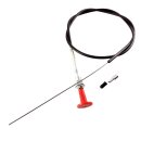 100 / 120 cm Stopzug mit Knopf -  60 mm Hub