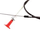 100 / 120 cm Stopzug mit Knopf -  60 mm Hub